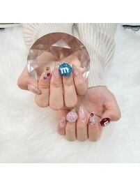 ラメグラデーション