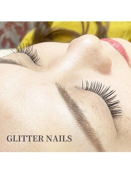 グリッターネイル(GLITTER NAILS)/バインドロック×フラットマット