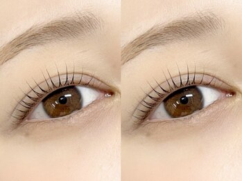 アリー(AREY)の写真/【パリジェンヌorラッシュリフト¥5700】重たい瞼の方におすすめ!!どの角度から見てもキレイな自まつげに◎