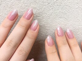 ラメグラデーションワンカラー