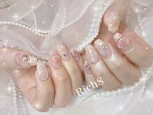 ネイルアンドまつげエクステ リッチエイト 原宿店(Rich8)/キラキラ☆フラッシュネイル