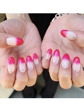 ハズグラスネイル(Haze Grass nail)/カラーグラデーション