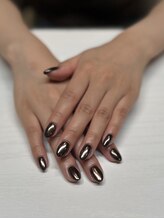 ラミーナ(LaMina)/【ブラウンミラーネイル】