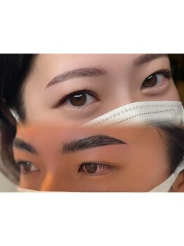 アイブロウメニューがあるサロン