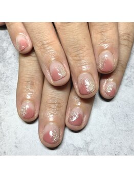 ニュアンス塗りかけデザイン