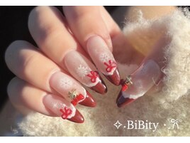 クリスマス赤フレンチ♪