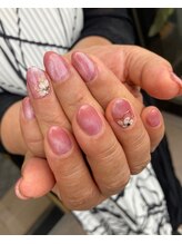 トータルサロン 白べぇーっ プラス/☆大人ピンクネイル☆