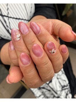 トータルサロン 白べぇーっ プラス/☆大人ピンクネイル☆