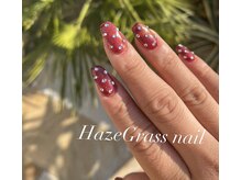 ハズグラスネイル(Haze Grass nail)/クリスマスカラー
