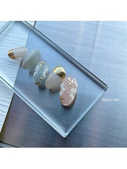 セジュール(Se'jour)/フラワーネイル/マグネット