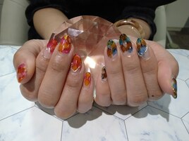 【ジェル】ニュアンスネイル