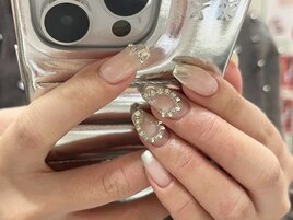 チェーン　ハート