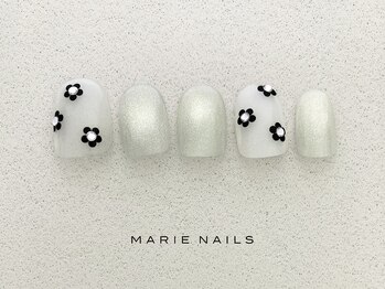 マリーネイルズ 大阪梅田店(MARIE NAILS)/新規様6000円 0417b リボン