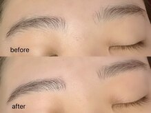 シピ 柏東口店(Chipie)/眉wax：平行眉