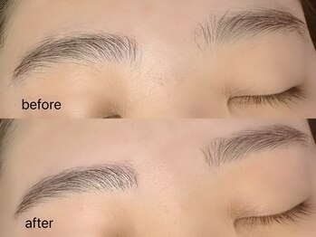 シピ 柏東口店(Chipie)/眉wax：平行眉