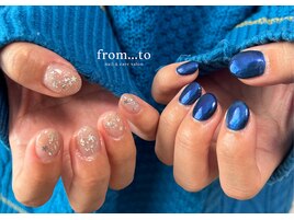 クリスマスネイル