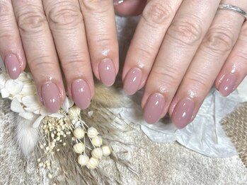 ミューネイル(Miu Nail)/うるちゅるんピンクネイル