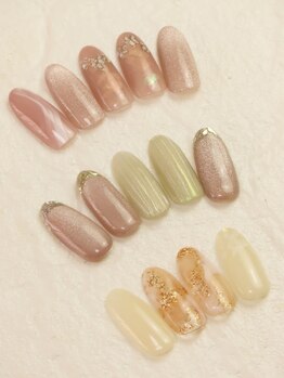 ミガクネイル(Migaku nail)の写真/上品な大人ネイルをご提案♪お仕事柄派手にできない方にも◎自爪に優しいフィルイン対応サロン!