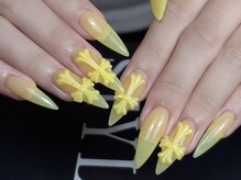 サリーネイルラボ(Sully Nail Lab)/クロムパーツ付けネイル