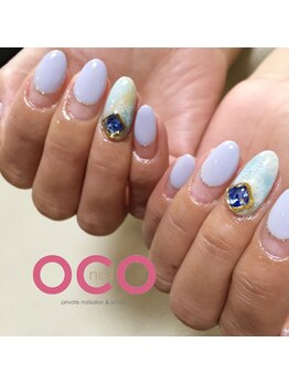 オコネイル ネイルサロンアンドスクール(OCO nail)/bubble wave