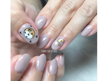 サニーサイドアップ ネイル(Sunny SideUp nail)/autumn moon nail art.