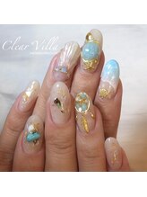 ネイルサロンクリアヴィラ(nail salon clear villa)/マーメイドネイル