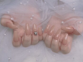 ラッキーネイル(lucky nail)/チップ長さだしワンカラー