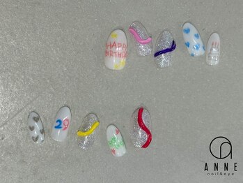 アンネ 渋谷店(ANNE)/【パラジェル】雑誌掲載デザイン