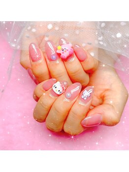 ノット 末広店(Knot)/キャラクターネイルbyShiori