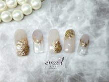 7月限定プレザンスネイル『向日葵』ケア/マッサージ込7,500円