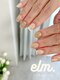 エルム(elm.)の写真/【ご新規様 オフ込み 3色まで選べるワンカラー¥4500】パーツ、アート追加で自分好みにアレンジも可能♪