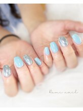 レミネイル(Remi nail)/ワンカラー＋ラメ追加