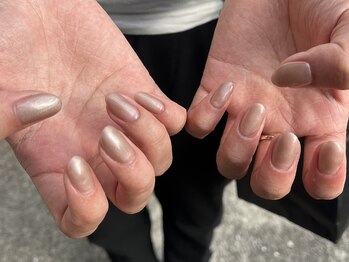 サクノネイル(SAKUNONAIL)/シンプルマグネットネイル