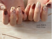 スタジオパルテ ネイルアイラッシュ(studio PARTE)/バレンタインネイル