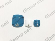 グラマーネイル(Glamor nail)/☆新作☆人気フットネイル¥7500
