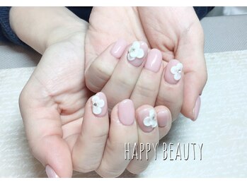 ハッピービューティー(Happy Beauty)/エンボスフラワー☆豪華8800円