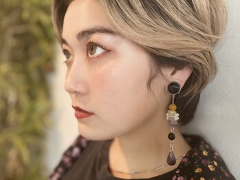 @206 バイ ヘアメイクチョコ(@206 by hair make choco)/サロンモデル　4 横顔