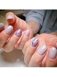 1本だけアクセントに