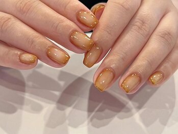 アイネイルズ 梅田店(I nails)/ニュアンス囲みグラデ¥9700