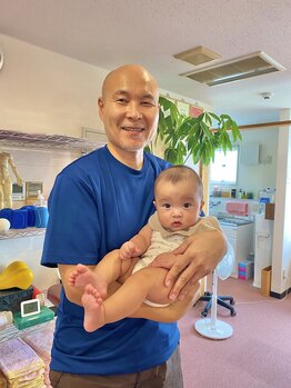 岩田整骨院神経整体院/大変可愛い赤ちゃんと一緒に♪