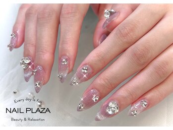 ネイルプラザ 河原町OPA店(NAIL PLAZA)/マグネットフレンチ