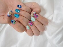 縁/推し衣装ネイル