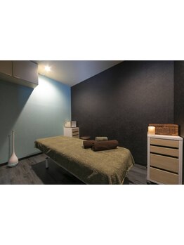 ゆったり空間で施術が受けられるサロン