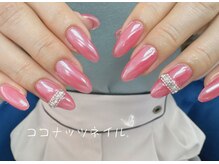 ココナッツネイル/ミラーネイル