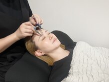 ＊スピード高技術、自まつ毛への負担を最小限に押さえる施術法＊