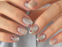 クルネ(QULNE)/さくらんぼネイル くすみカラー