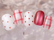 アイネイルズ 町田店(I nails)/ハートドットチェック9480円