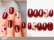 NICENAIL/ジェルネイル/パラジェル/フィルイン/マグネット/長さだし/取手駅前店/60種類から選ぶトレンドネイル