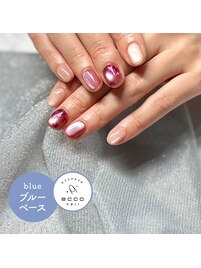 バレンタインネイル