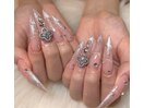 ネイルチップ　長さだし